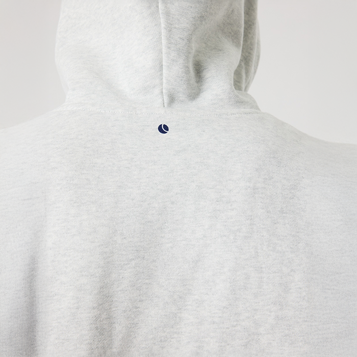 Oversized Hoodie Ljusgr&aring;