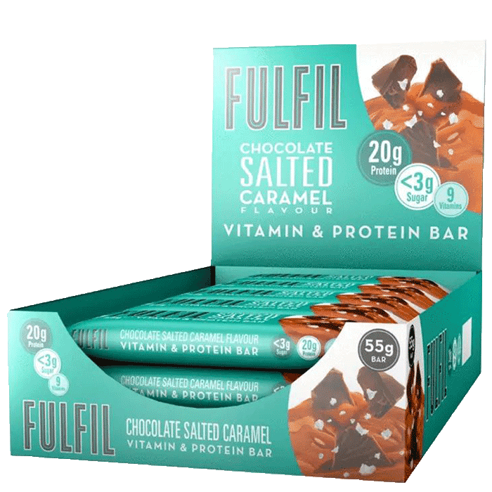 15 x FULFIL Protein Bar 55 g Chocolate Salted Caramel
