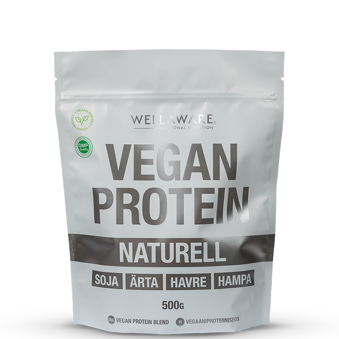 WellAware Veganskt Protein Naturell 500 g