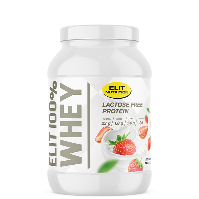 ELIT 100% Whey Laktosfritt Proteinpulver 900 g