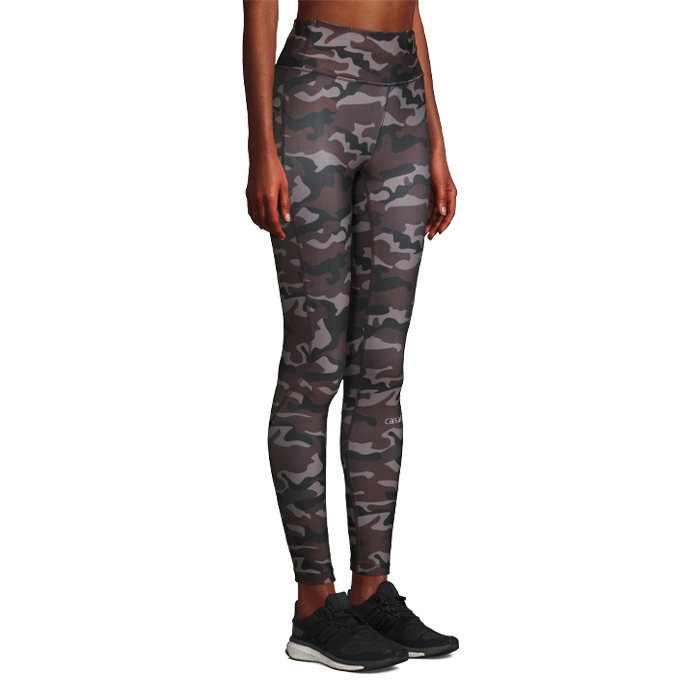Bild av Printed Sport Tights, Grey Paint