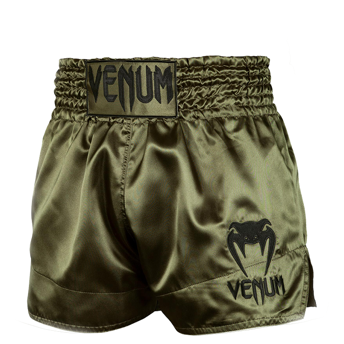 Venum Classic Muay Thai Short Khaki/Black