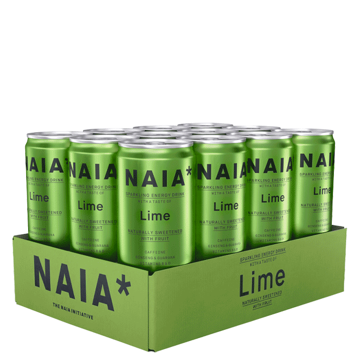 12 x NAIA Energy Drink, 330 ml