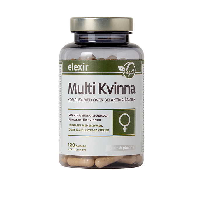 Multivitamin Kvinna 120 kapslar