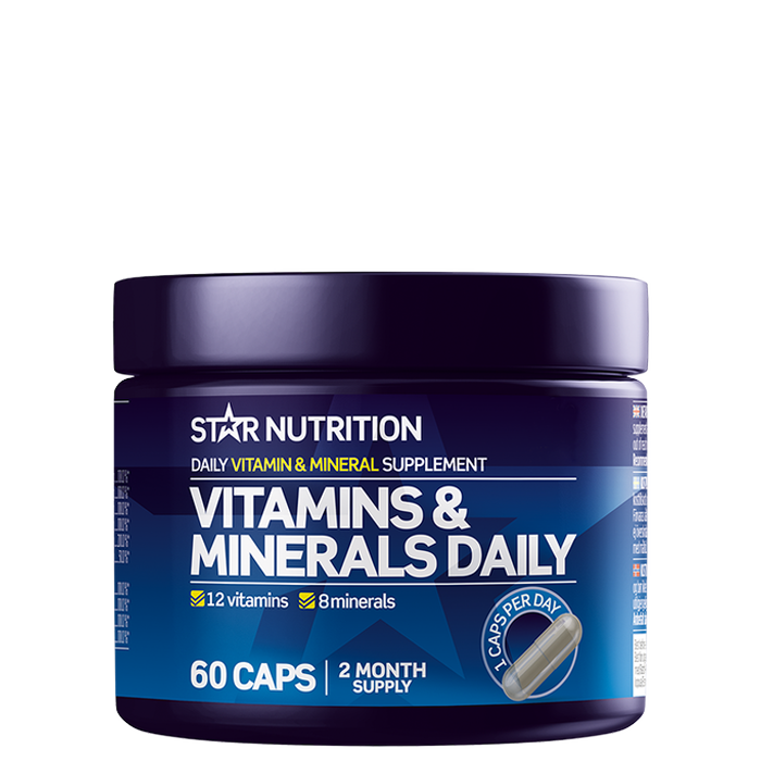 Vitamins & Minerals Daily, 60 caps