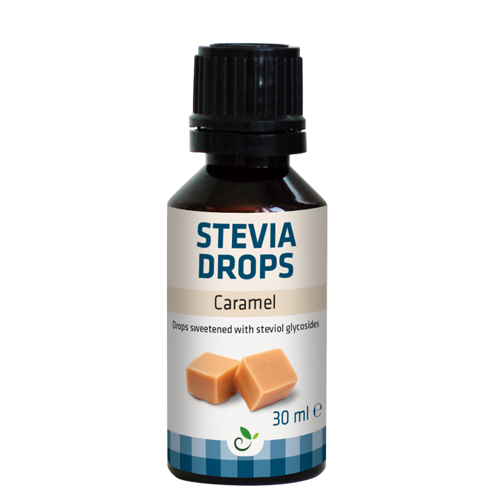 Stevia Droppar Karamell 30 ml