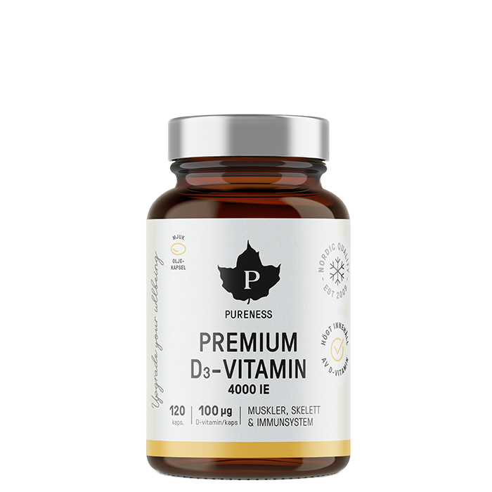 Pureness Premium D-Vitamin 120 kapslar