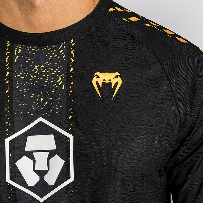 UFC Zenith by Venum Fight Night Tr&ouml;ja Jersey Svart Guld