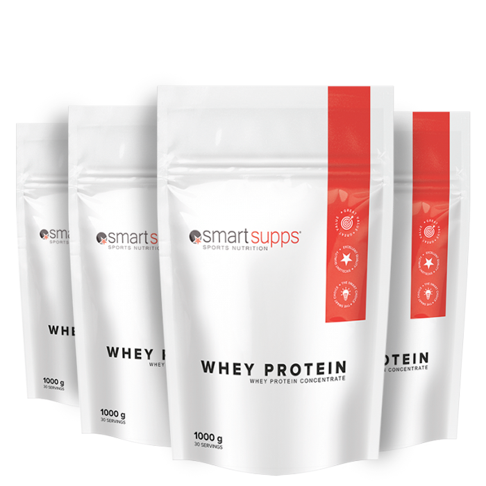 SmartSupps Whey Protein Mix&Match 4×1 kg