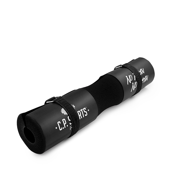 Barbell Pad with straps,Black