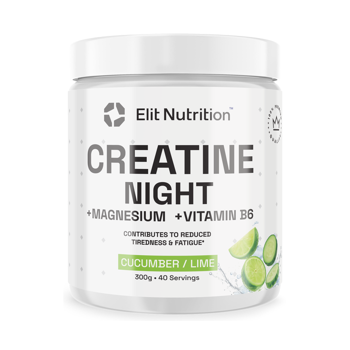 Creatine Night Magnesium + Vitamin B6 Kreatin Lime/Gurka 300 g