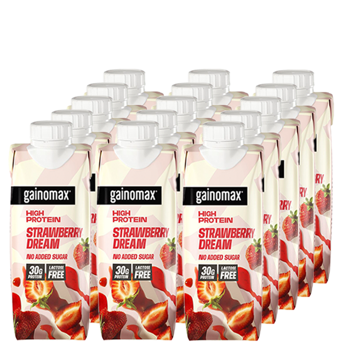 Gainomax 15 x Gainomax High Protein Drink 250 ml