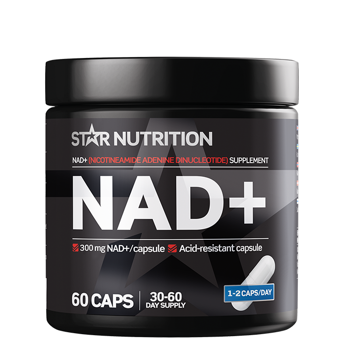 NAD+ 300 mg 60 kapslar