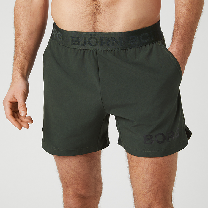 Borg Short Shorts,Grön