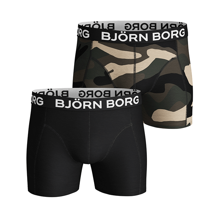 Läs mer om 2-Pack Boxer Core, Black