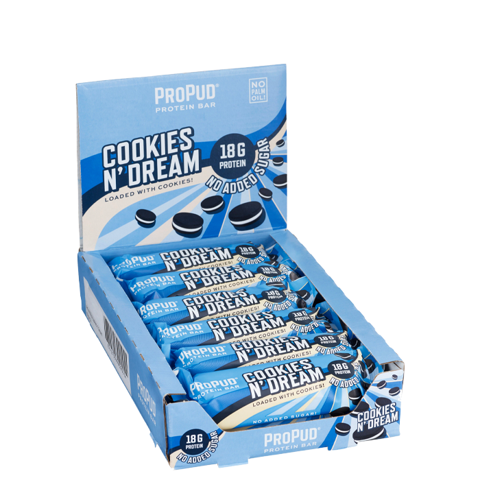 12 x ProPud Protein Bar 55 g Cookies N’ Dream