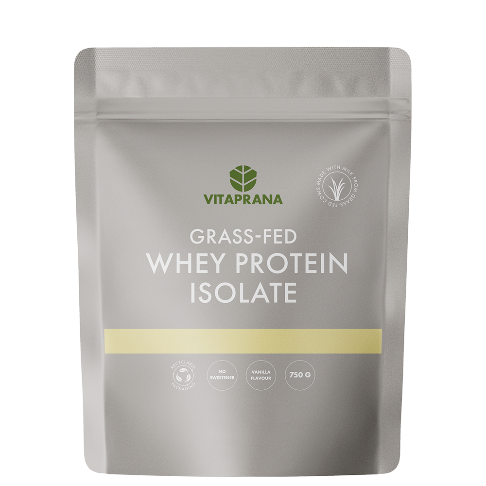 Vassleproteinisolat Grass-fed 750 g vanilj