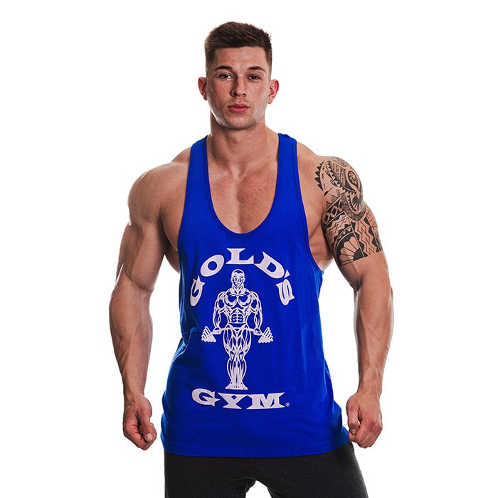 Bild av Gold's Gym Muscle Joe Premium Stringer Vest, royal blue