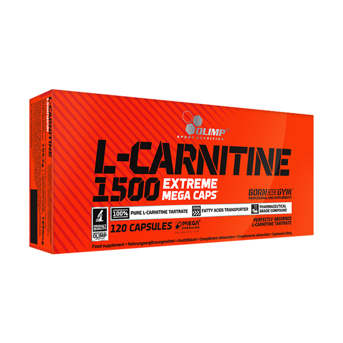 L-Carnitine 1500 Extreme, 120 mega caps