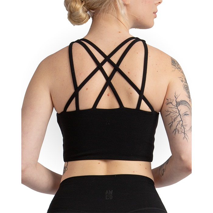 Studio Sports Bra,Matte Black