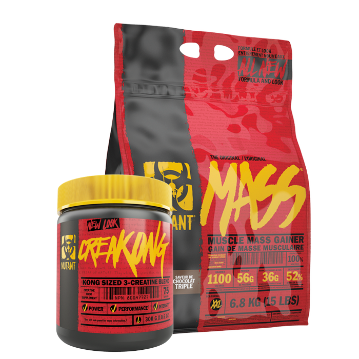 Mutant Mass 6,8 kg + CreaKong 300g