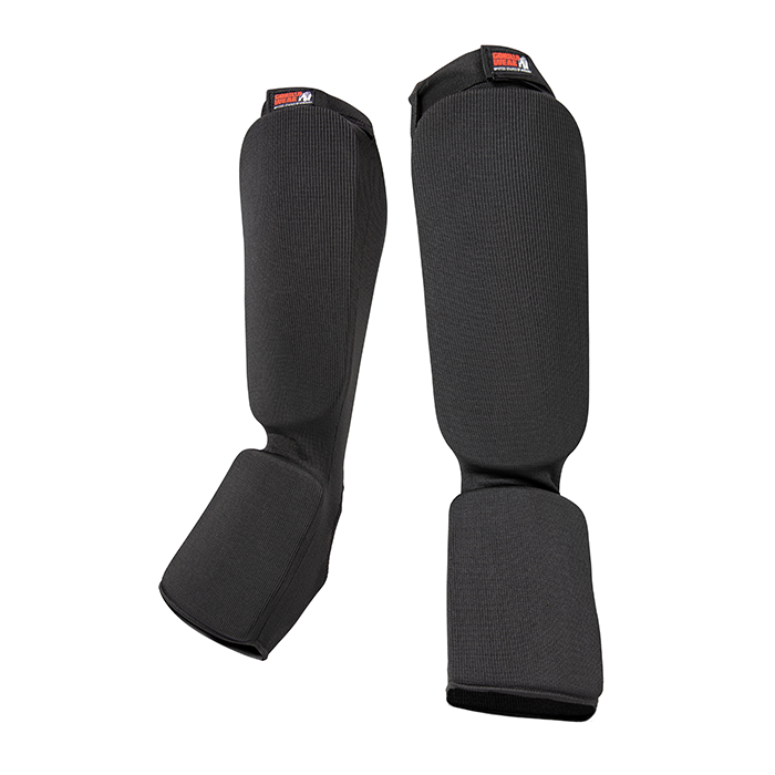 Gorilla Wear Gear Jefferson Shin Guards Black