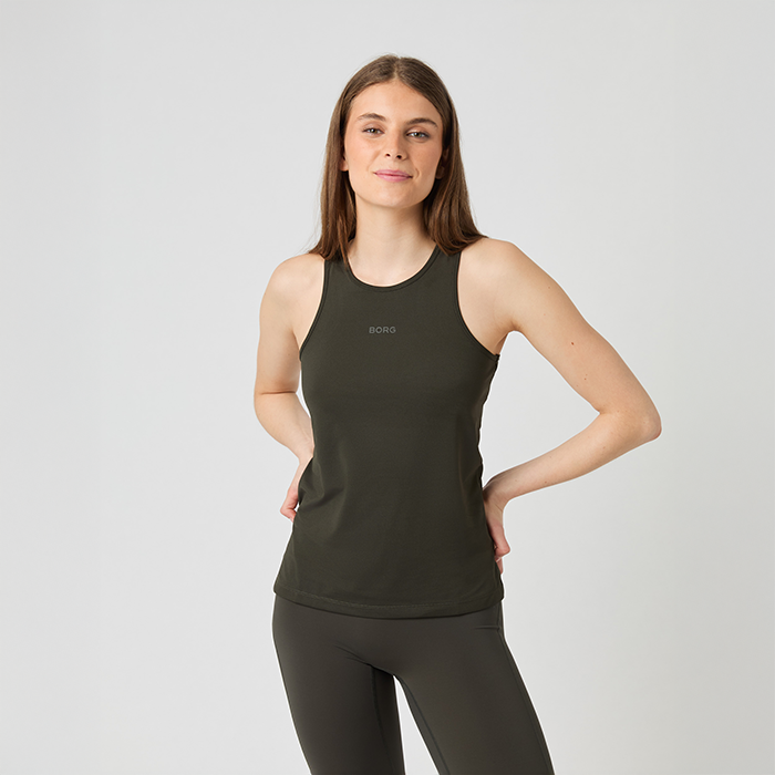 Racerback Linne Peat