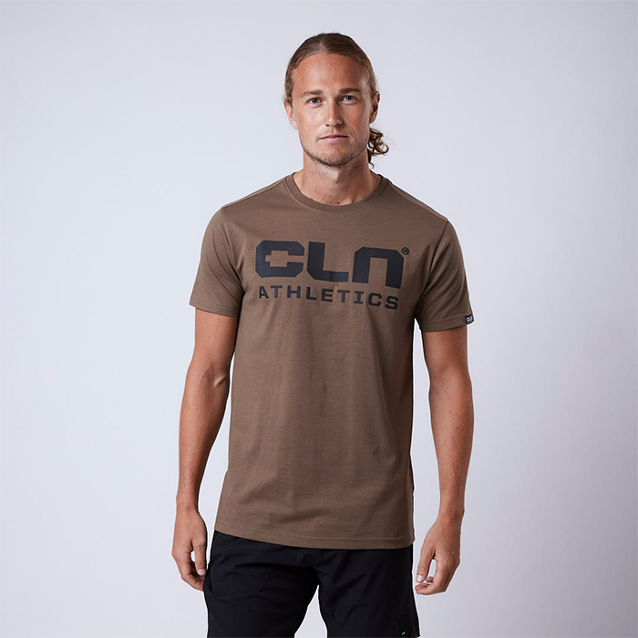 CLN ATHLETICS CLN Promo T-shirt Stone