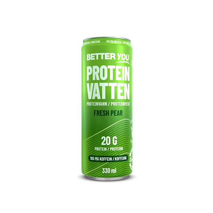 Better You Proteinvatten Koffein Päron 330 ml