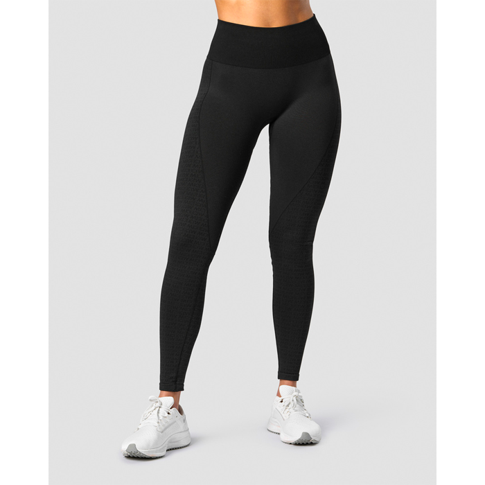 Läs mer om Signature Seamless Tights, Black