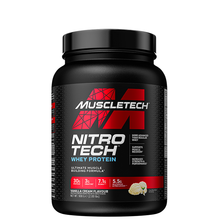 Muscletech Nitro-Tech Performance Vassleprotein 907 g