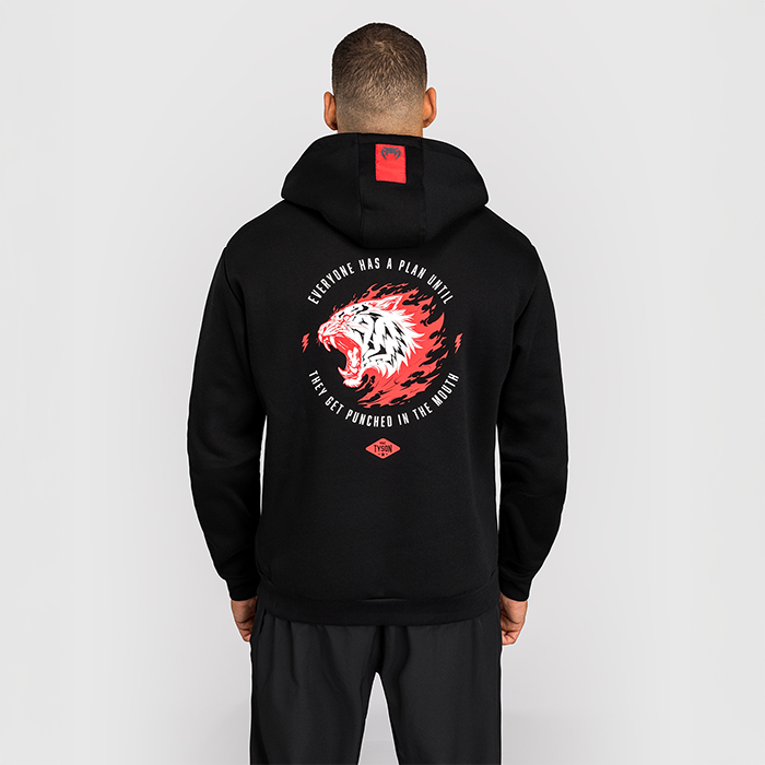 Venum X Mike Tyson Everyone has a plan Hoodie Svart R&ouml;d