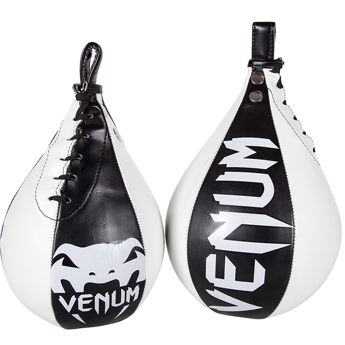 Venum Speed Bag Skintex Leather Black/Ice,L