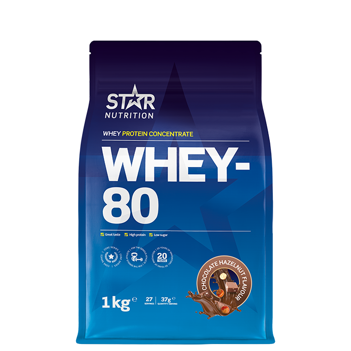 Whey-80 Vassleprotein 1 kg 15060