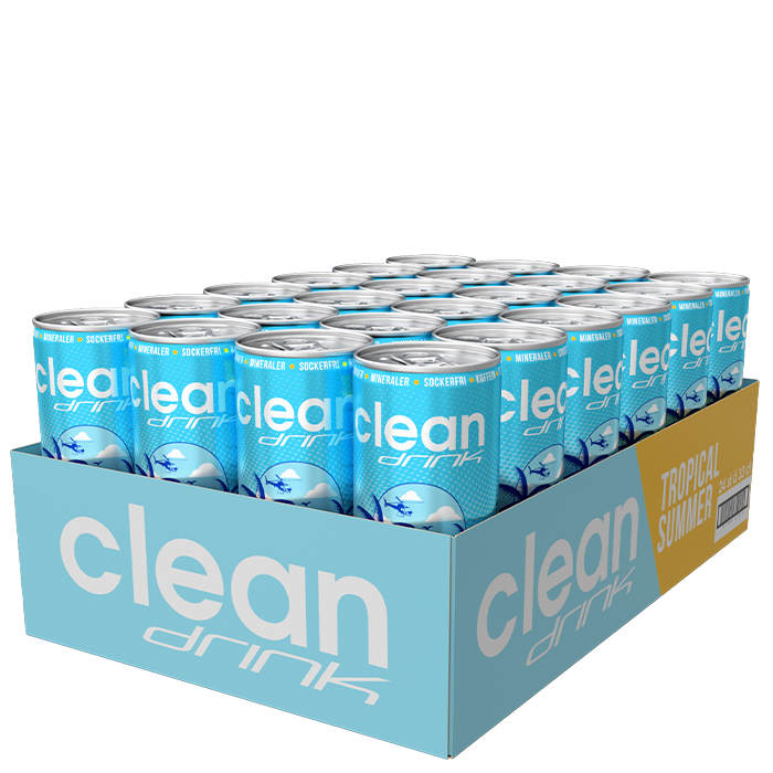 Flak 24 x Clean Drink 330 ml