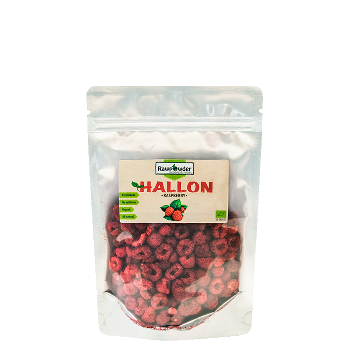 Frystorkade Hallon, 50 g