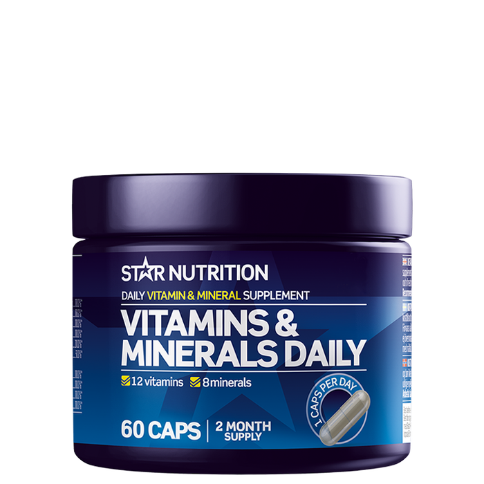 Vitamins & Minerals Daily 60 kapslar