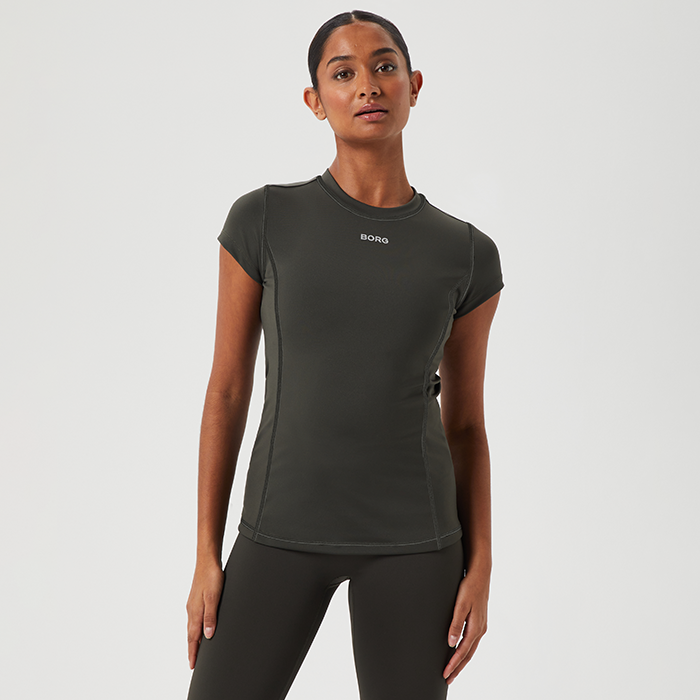 Borg Reform Slim T-Shirt, Peat 10690
