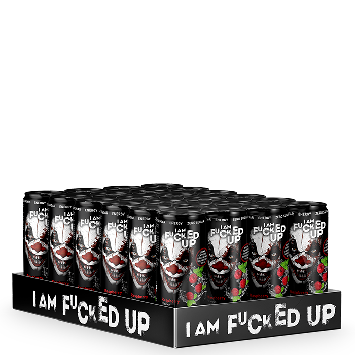Swedish Supplements 24 x I am F-cked Up PWO Drink 330 ml
