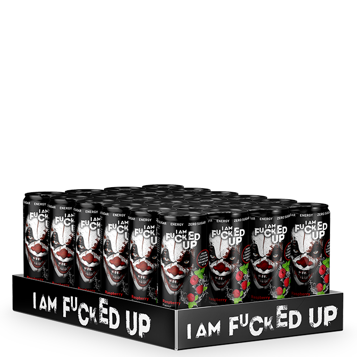 Swedish Supplements 24 x I am F-cked Up Drink 330 ml