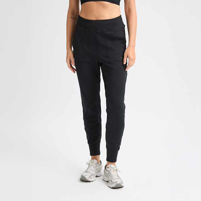 Soft Jersey Pants,Black