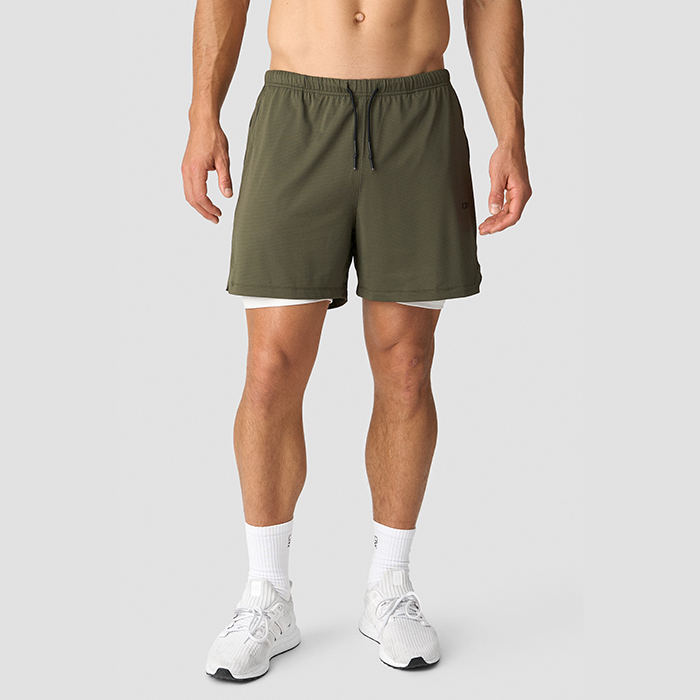 Stride 2-in-1 Shorts,Army