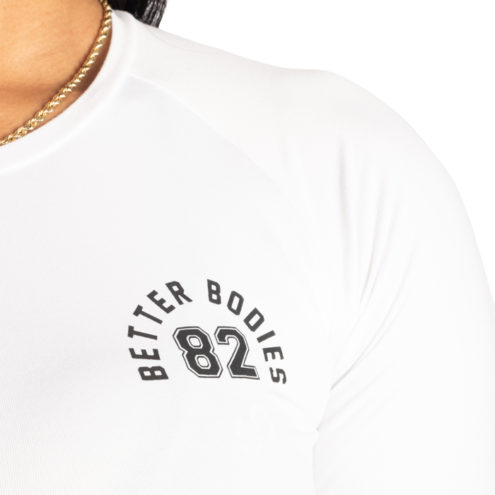 82 L&aring;ng&auml;rmad T-shirt Vit