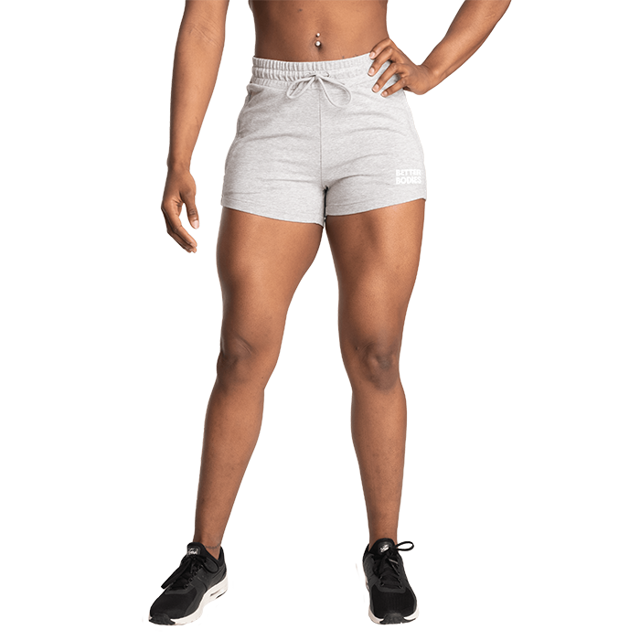 Better Bodies Empire Soft Shorts Light Grey Melange