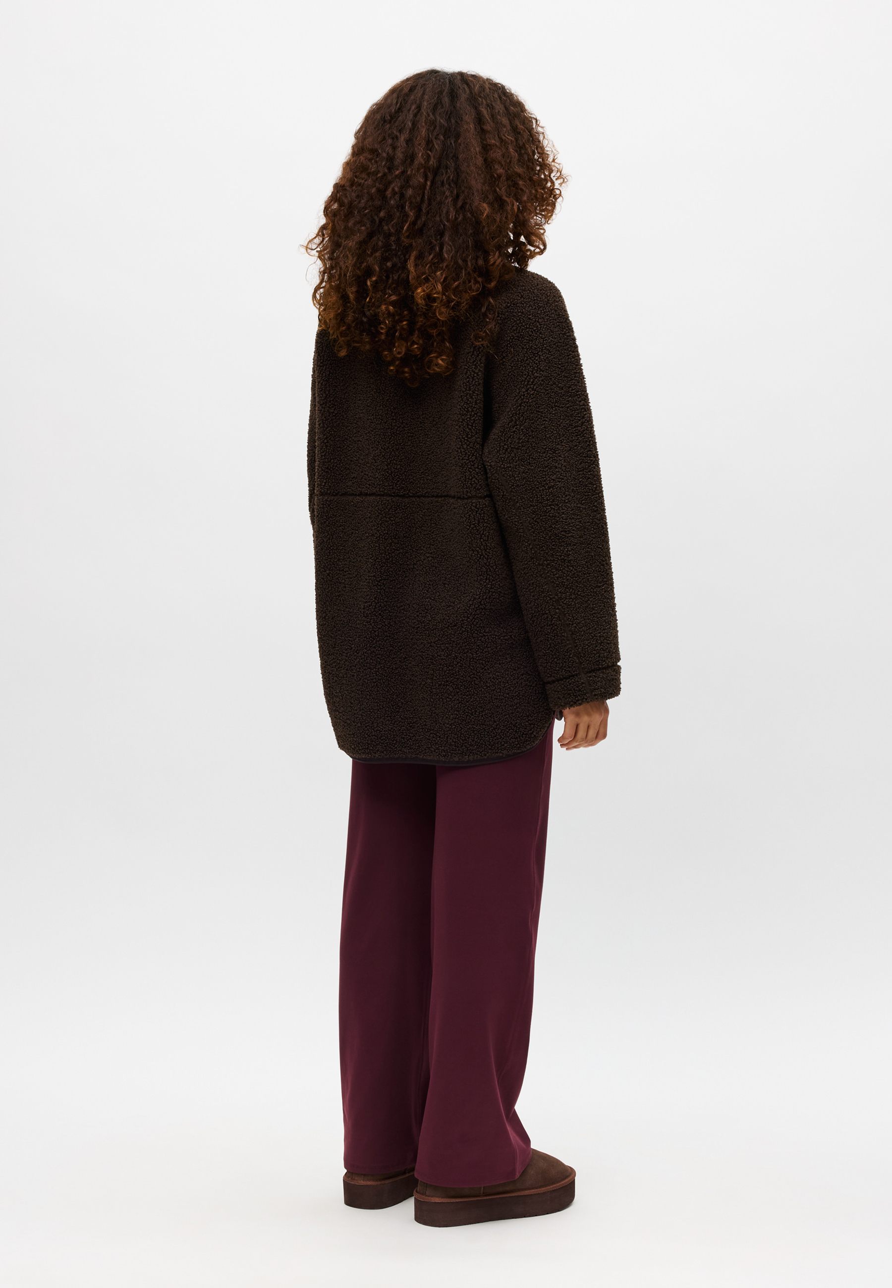 Cloud Pile Jacket Svart