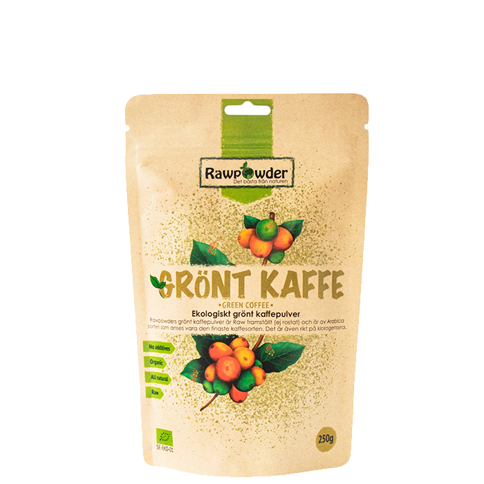 Grönt Kaffepulver EKO 250 g