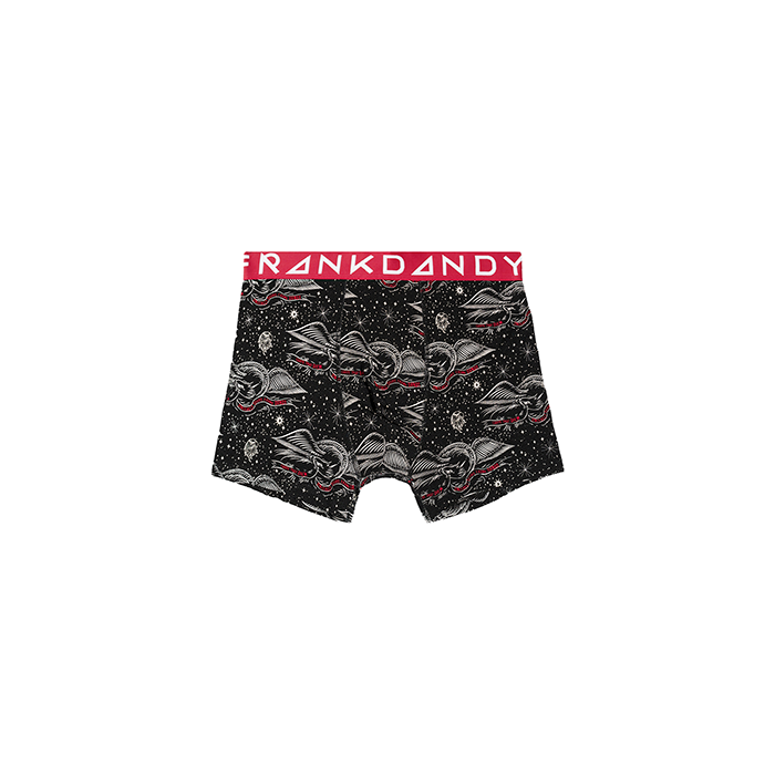 Boxershorts 5 pack Svart R&ouml;d