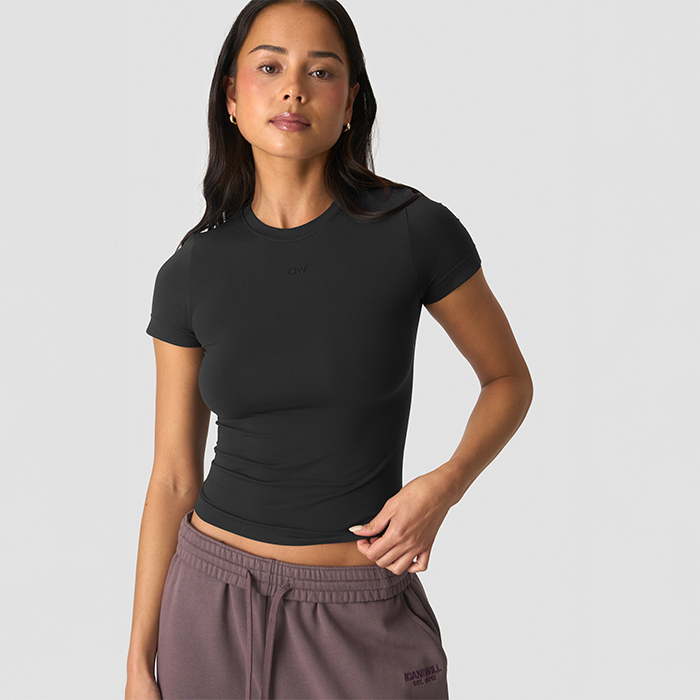 Essence Seamless T-shirt Svart