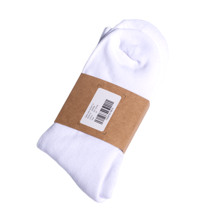 Gasp Crew Socks 1-pack, White