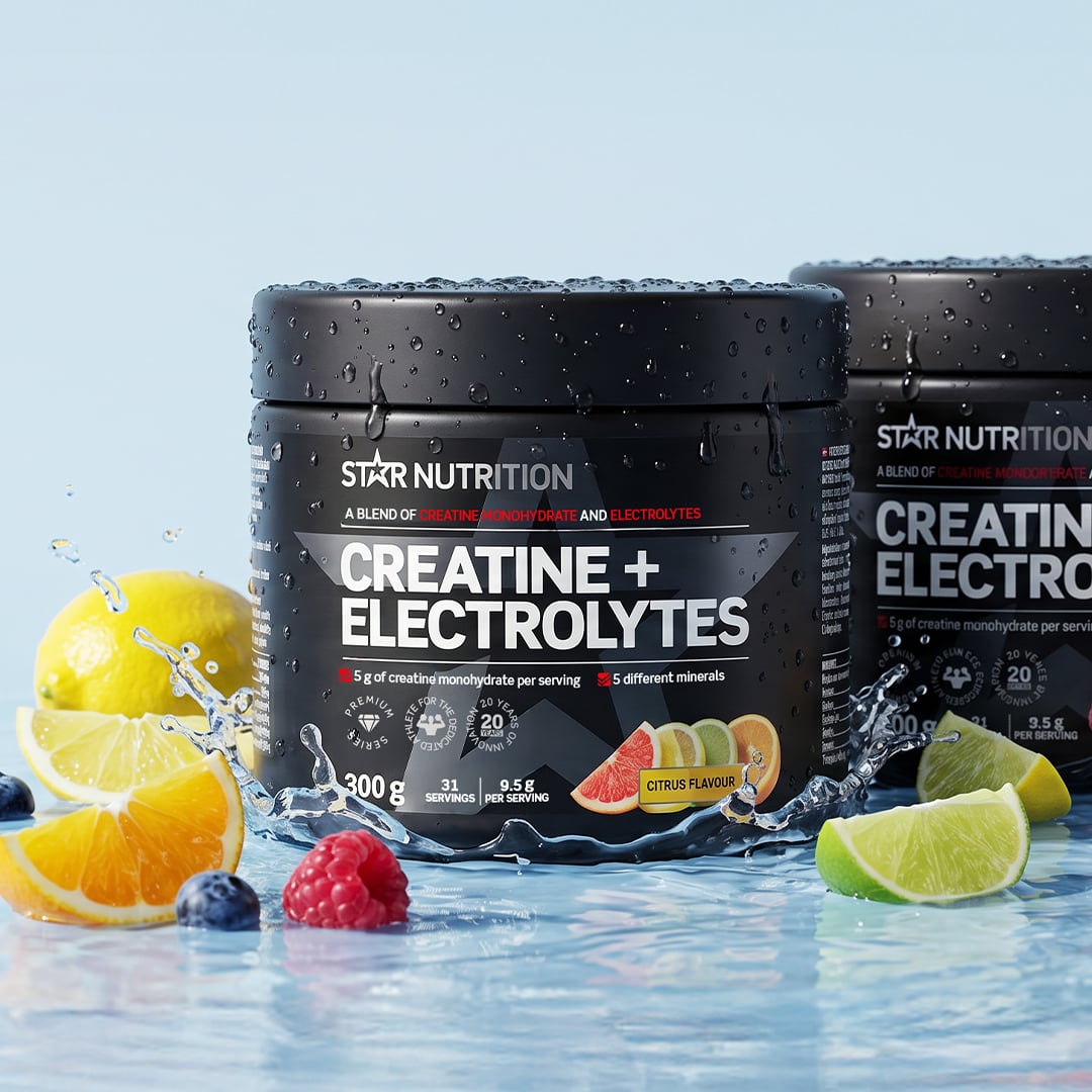 Kreatin + Elektrolyter 300 g citrus